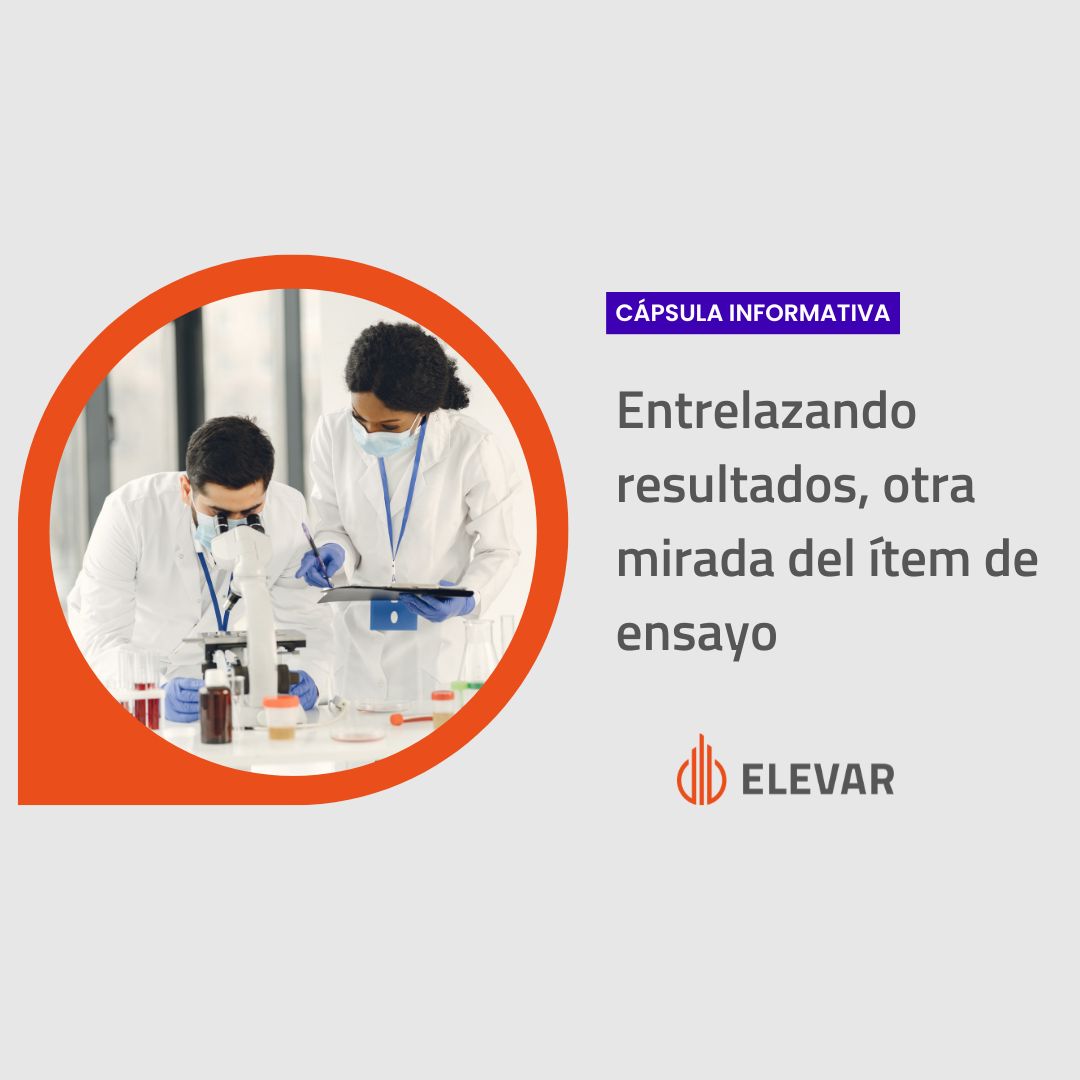 Numeral 7.7.1.h "Correlación de resultados para diferentes características de un ítem" - Norma ISO/IEC 17025